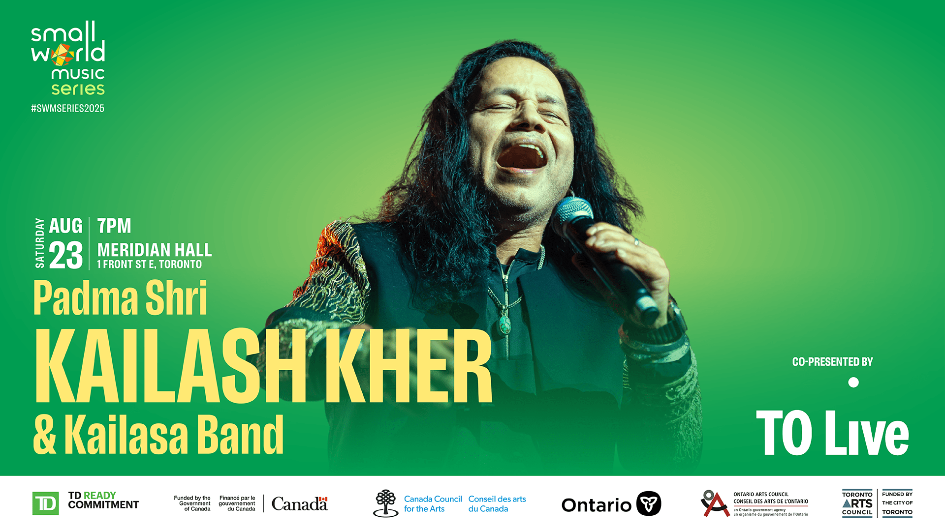 Padma Shri Kailash Kher & Kailasa Band - Small World Music